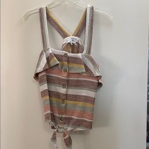 Madewell Women's Tie Knot Top